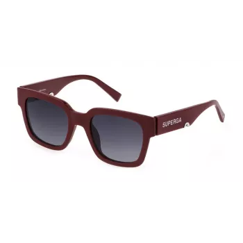 STING SST459-520G96 Unisex Saulesbrilles Melns Rāmis Pelēkas Lēcas 52mm