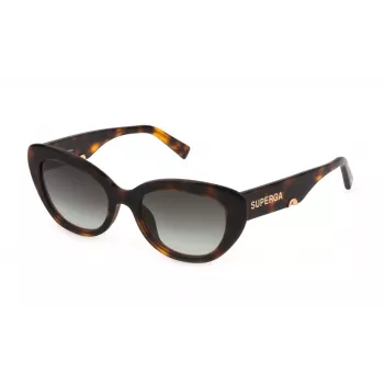 Sting sieviešu saulesbrilles SST4585302BL - 53/19/140 mm Melns/Zils rāmis Pelēkas lēcas