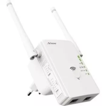 Strong Universal Repeater 300 - Wi-Fi signāla atkārtotājs - 2 porti - 100Mb LAN - Wi-Fi - 2,4 GHz
