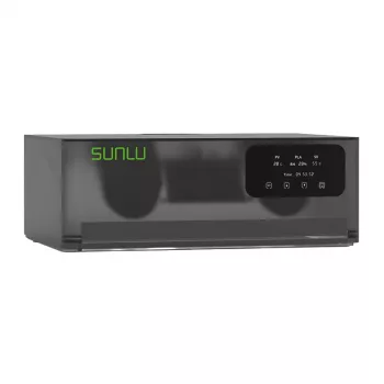 Sunlu Filament Dryer for AMS Bambu Lab – 4-Spool 360° karstā gaisa cirkulācijas žāvēšanas stacija ar reāllaika mitruma displeju, PTC sildītājs, 35-70°C regulējama temperatūra, un taimeris, ABS konstrukcija, 320W