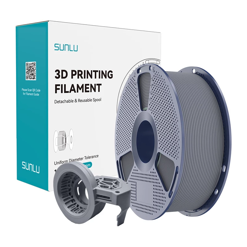 SUNLU PETG ātrgaitas matēts kvēldiegs 1.75 mm pelēks 1 kg