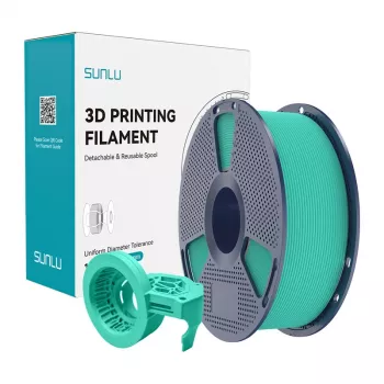 SUNLU PETG ātrgaitas matēts kvēldiegs 1.75mm 1kg piparmētru zaļš