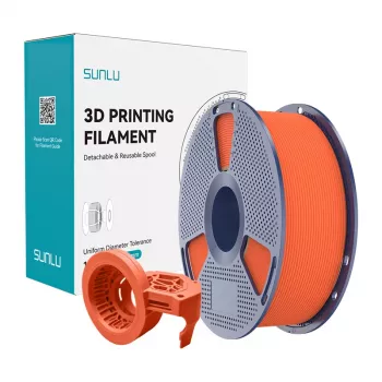 SUNLU PETG ātrdarbīgs matēts pavediens 1.75mm 1kg oranžs