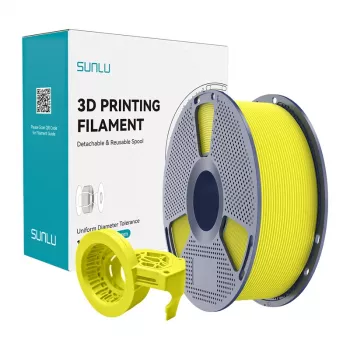 SUNLU PETG ātrgaitas matēts kvēldiegs 1.75mm 1kg dzeltens