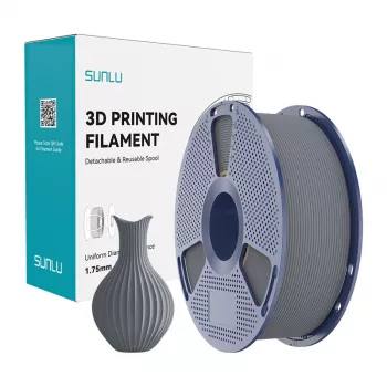 SUNLU PLA Classic pelēks 1.75mm kvēldiegs 1kg