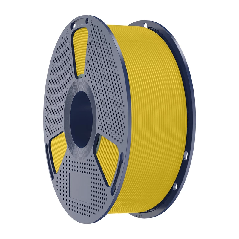 SUNLU PLA+ High-Speed 3D printera pavediens, dzeltens, 1.75mm, 1kg