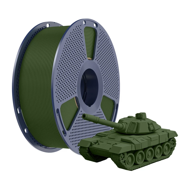 SUNLU PLA+ High-Speed Olive Filament 1.75mm 1kg