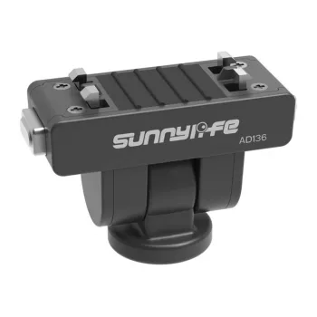 Sunnylife 1/4 Quick-Release Adapter with 180° Rotation for Insta360 X4 Air / X5 / Ace Pro 2 / 1 / Ace