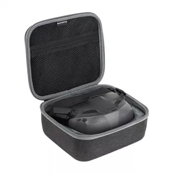 Sunnylife B937 EVA cietais maciņš DJI FPV Goggles V2, Goggles 2 un Integra brillēm (Pelēks/Melns)