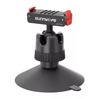 Sunnylife Magnetic Mounting Adapter with 360° Ball Joint for Osmo Action 3/4/5 Pro