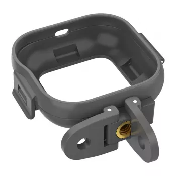 Sunnylife Montāžas rāmis-adapteris Insta360 GO Ultra – melns ABS, 1/4 inch vītne un cold shoe