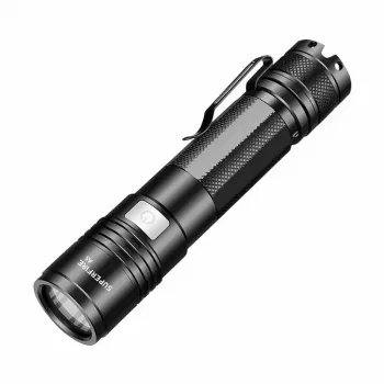 Superfire A5 365nm UV lukturis ar USB-C uzlādējamu 18650 bateriju