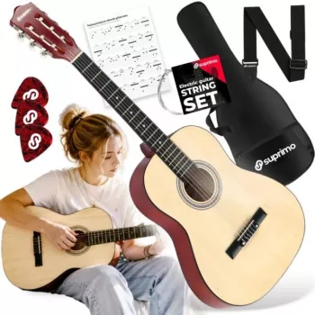 SUPRIMO CG34 NT klasiskā ģitāra 3/4 36 collas Natural