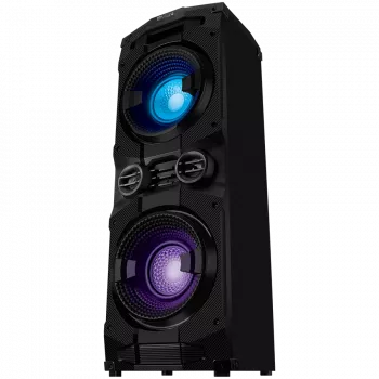 SVEN PS-1500 Skaļrunis, Melns (500W, Bluetooth, FM, USB, LED Displejs, Barošana no tīkla)