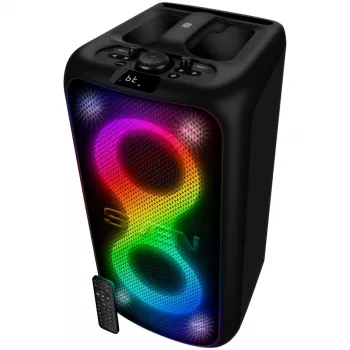 SVEN PS-960 2.0 Portatīvais Bluetooth skaļrunis 160W TWS FM USB LED Melns