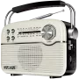 SVEN SRP-500 Pārnēsājams Bluetooth Skaļrunis, Balts (3W, FM/AM/SW Radio, USB, microSD, AUX, Akumulators)