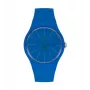Swatch New Gent SO29N700 Vīriešu Zils Biokeramikas Pulkstenis 41mm