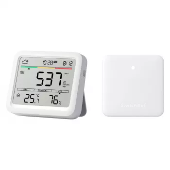 SwitchBot Meter Pro CO2 — viedā laikstacija