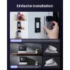 Switchbot SWB VDB-M-SW - WiFi Video Doorbell ar 4,3 inch krāsu displeju (Balts/Sudrabs)