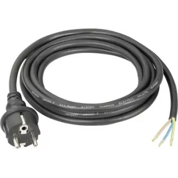 SYGONIX SY-5045576 AC barošanas kabelis Schuko uz IEC C13 3m melns
