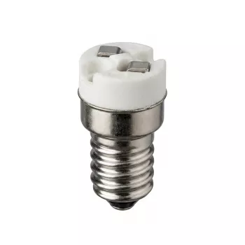 SYNERGY21 LED Adapteris E14 uz GX5.3 LED spuldzēm, balts