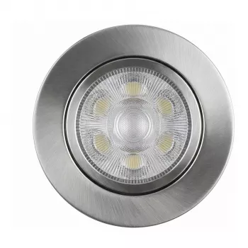 SYNERGY21 LED Recessed Ceiling Spot Helios Silver - Round + Tilting - Warm White