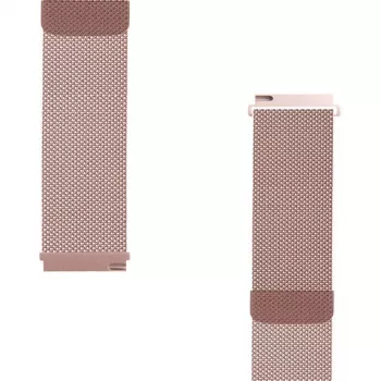 Tactical 22mm cilpas magnētiskā nerūsējošā tērauda pulksteņa siksniņa un pulksteņa aproce Rozā