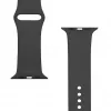 Tactical Apple Watch 42/44/45mm silikona siksniņa, melna