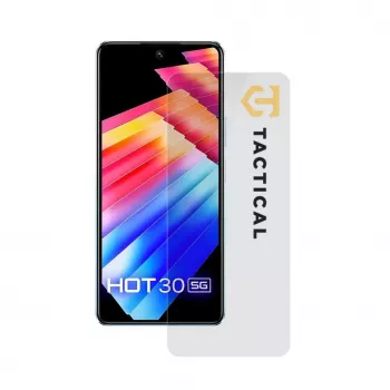 Tactical Glass Shield 2.5D Infinix Hot 30 5G Caurspīdīgs