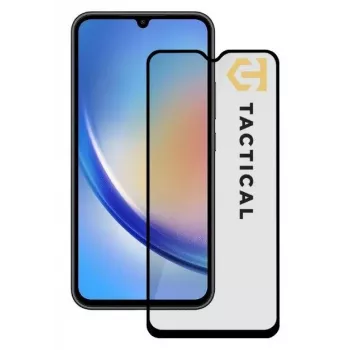 Tactical Glass Shield 5D Samsung Galaxy A34 5G Melns
