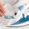 Taurus BALI 3200 X-SLIDE Sausās un tvaika gludeklis ar keramikas pamatni, 3200 W, zils, balts