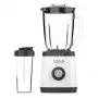 Taurus OPTIMA GO 1500 Blenderis ar 1,5L stikla trauku, 1500W, 6 nerūdējoša tērauda asmeņi, mainīgs ātrums, Pulse, ledus drupināšana, melns/sudrabs
