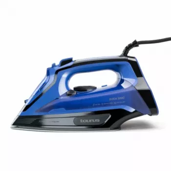 Taurus Quios 3000 sausais un tvaika gludeklis ar keramikas zoli 3000 W melns, zils
