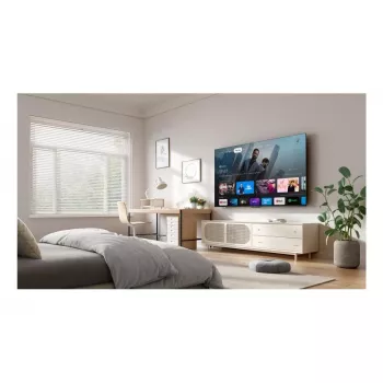 TCL 50P6K 50 collu (127 cm) 4K Ultra HD LED Smart TV ar Google TV, HDMI, VESA 200x200, LAN un Wi-Fi
