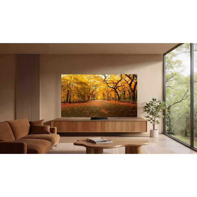 TCL 65C8L 65 collu 4K Ultra HD Mini LED QLED viedtelevizors ar Google TV, Dolby Vision IQ, 144Hz VRR, Onkyo 2.1 audio