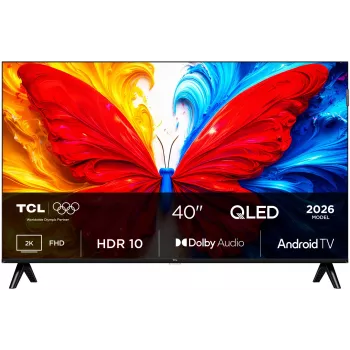 TCL S5L Series 40S5L 40 collu Full HD Smart TV ar Wi-Fi, melns