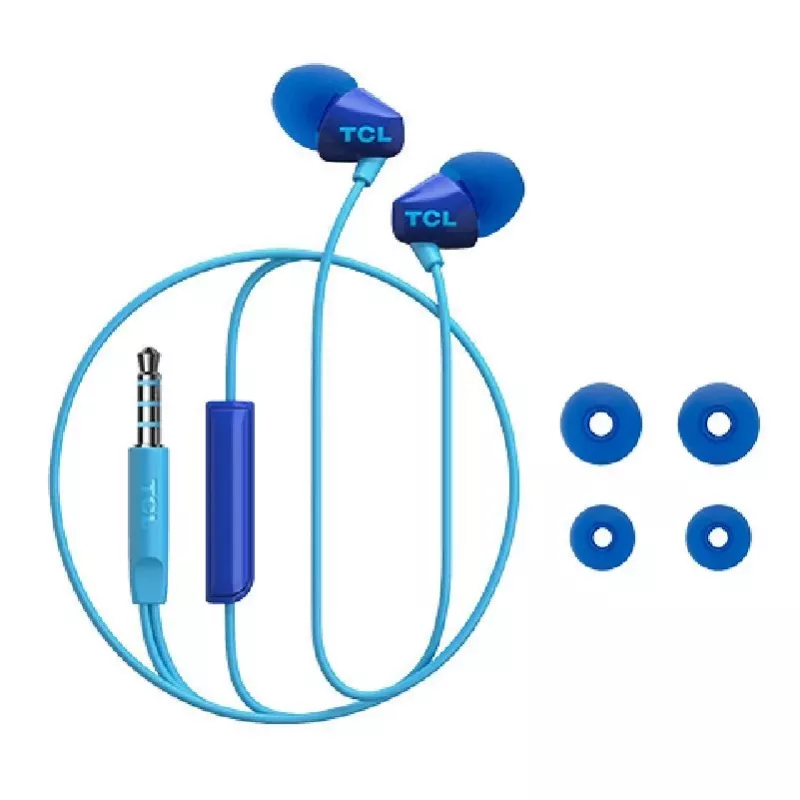 TCL SOCL100BL In-ear Wired Headset Blue