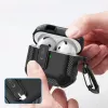 Tech-Protect Carbonox Maciņš AirPods 4 - Melns
