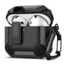 Tech-Protect Carbonox Maciņš AirPods 4 - Melns