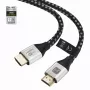Techly ICOC-HDMI21-8-010T HDMI 2.1 kabelis 1m 48Gbps 8K 10K pīts melns