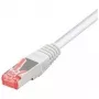 Tecline Exertis Connect CAT 6 SSTP tīkla kabelis RJ-45 male to RJ-45 male, 7,5 m, bez halogēniem, balts 71507W