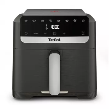 Tefal ActiFry 2-in-1 gaisa fritieris EY866HE1, 1.7 kg, 1500 W, melns un sudrabs