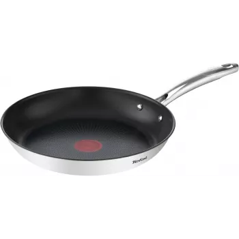 Tefal Duetto+ Cepamā panna 28 cm, Nerūsējošais tērauds, Titāna nepiedegošais pārklājums, Indukcija - G7320634