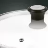 Tefal stikla vāks Ø30cm – rūdīta stikla vāks ar tvaika atveri, nerūsējošā tērauda maliņa, mazgājams trauku mašīnā
