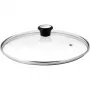 Tefal stikla vāks Ø30cm – rūdīta stikla vāks ar tvaika atveri, nerūsējošā tērauda maliņa, mazgājams trauku mašīnā