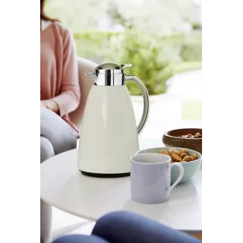 Tefal K30340 Senator vakuuma termokrūze 1 L nerūsējošais tērauds, balta