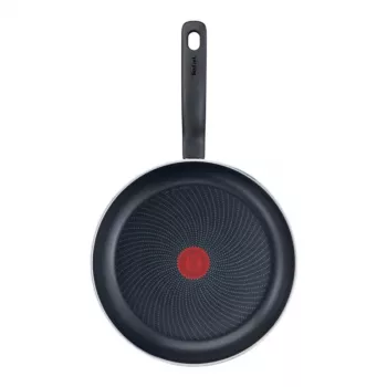 Tefal Start Easy 24 cm panna ar Thermo-Signal™ titāna nepiedegošo pārklājumu, melna