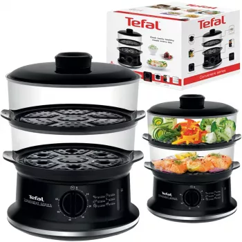 Tefal VC140135 Convenient tvaika katls, 2 grozi, 6,5 L, 900 W, melns