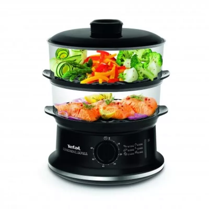 Tefal VC140135 Convenient tvaika katls, 2 grozi, 6,5 L, 900 W, melns