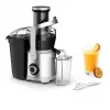 Tefal ZE660D10 Centrifugālā sulu spiede 800 W Melna/Sudraba